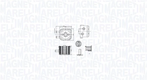 Oil Cooler, engine oil